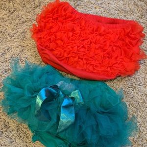 RuffleButts Bloomers Set of 2